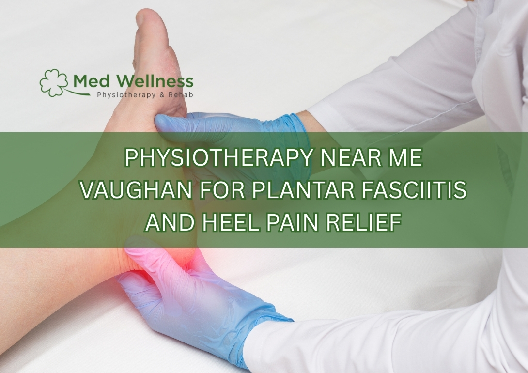 Physiotherapy treatment for plantar fasciitis and heel pain in Vaughan clinic