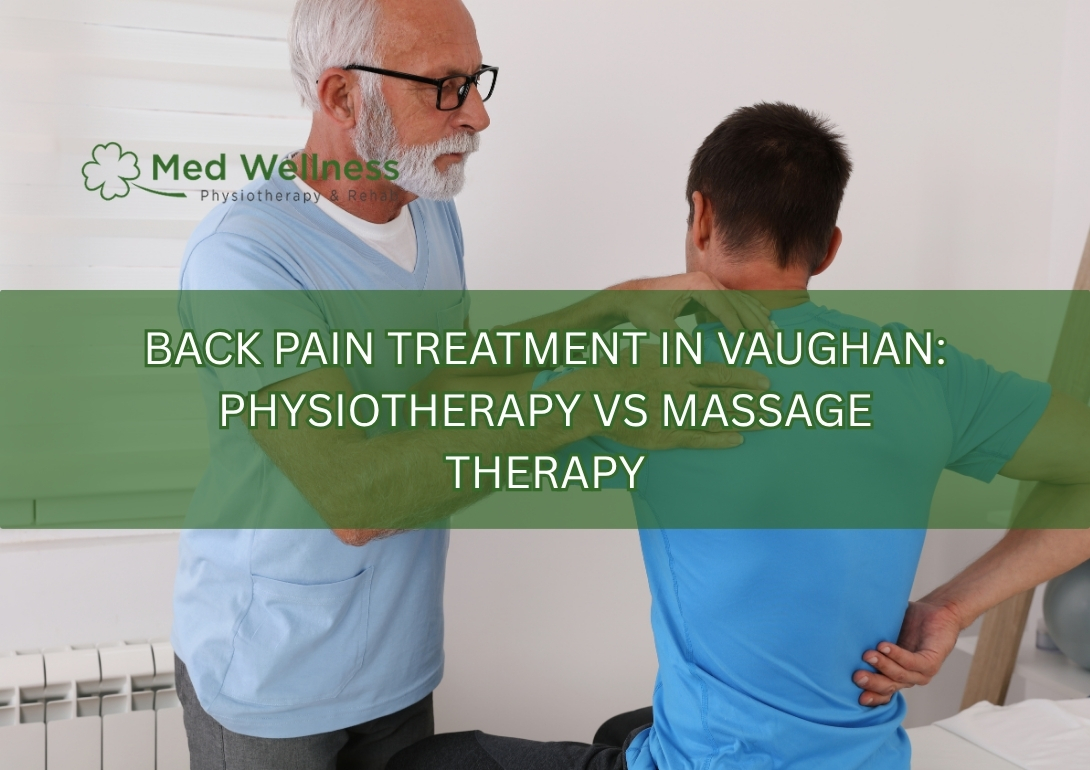 back pain physiotherapy Vaughan treatment