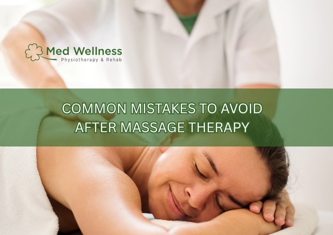 Before and after massage therapy showing muscle relaxation and stress relief