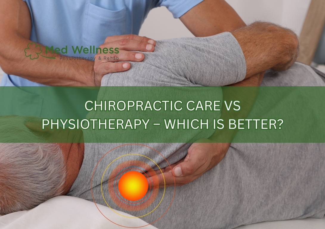 Chiropractic care vs physiotherapy comparison for pain relief and rehabilitation