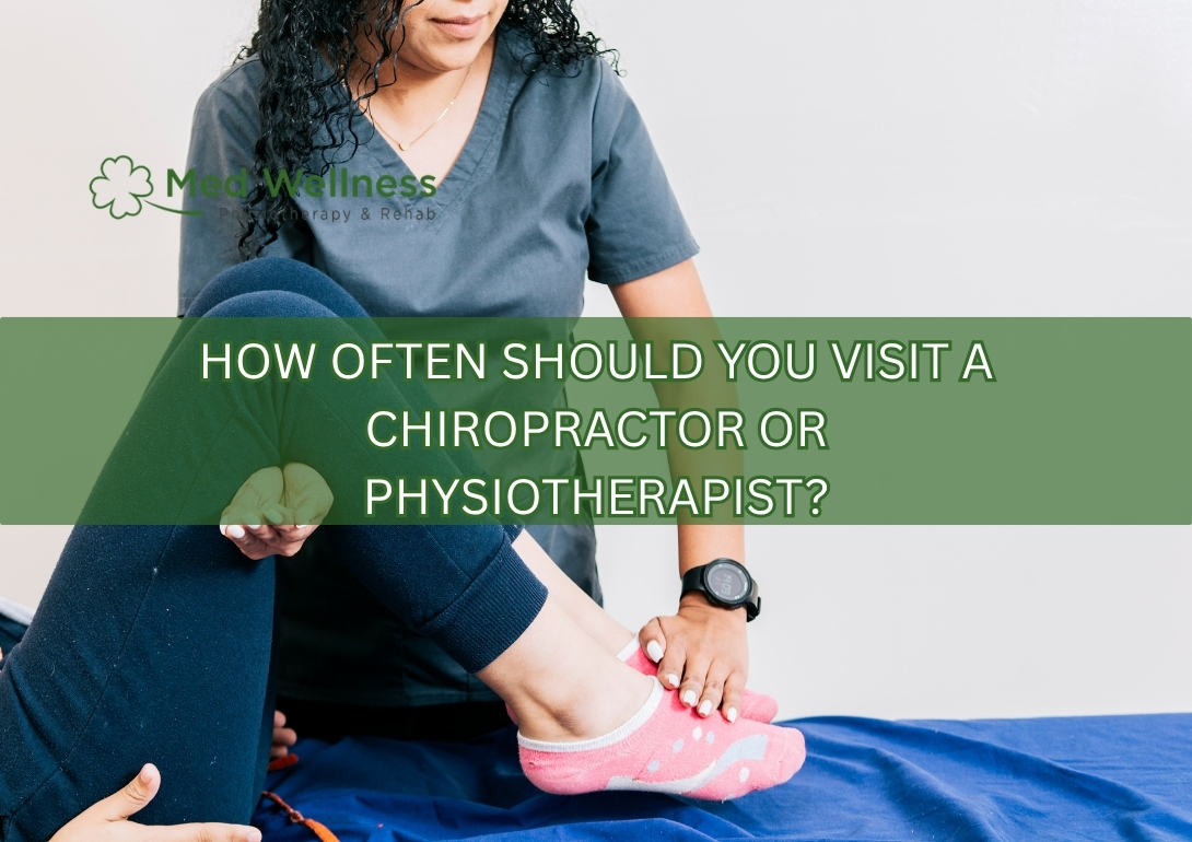 Physiotherapy and chiropractic visit frequency treatment plan schedule