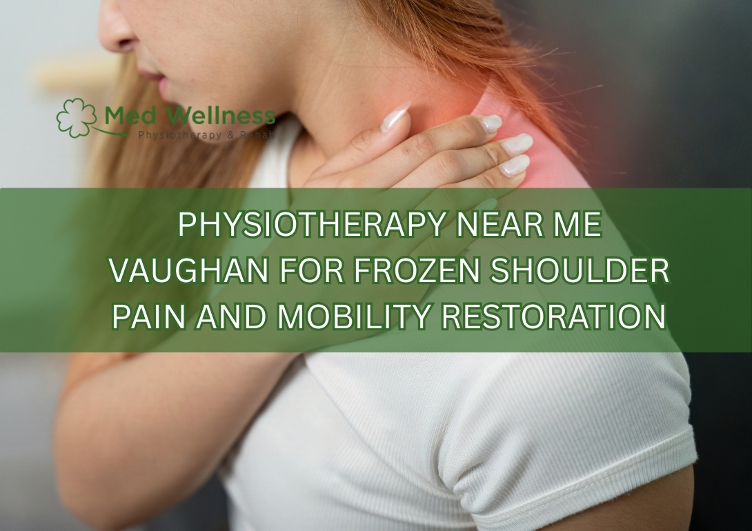 Physiotherapy treatment for frozen shoulder and shoulder stiffness in Vaughan clinic