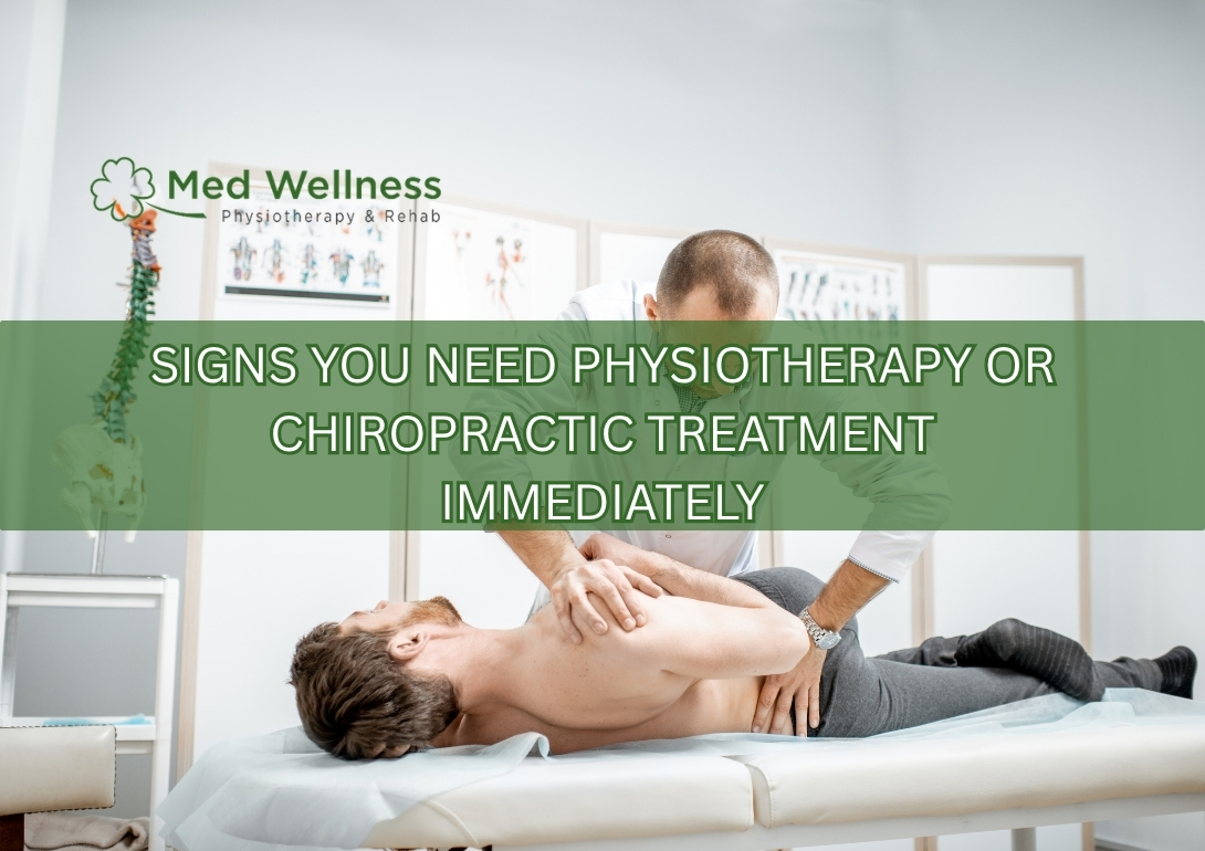 Signs you need physiotherapy or chiropractic treatment severe pain and mobility issues