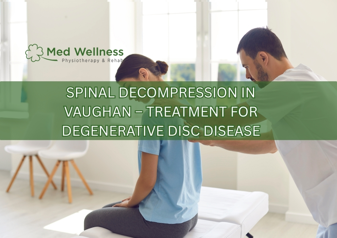 Spinal decompression in Vaughan treating degenerative disc disease and relieving back pain