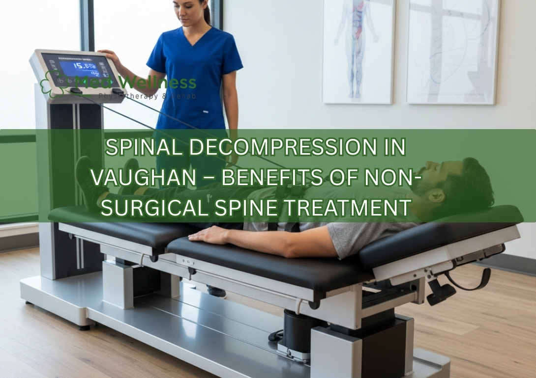 Spinal decompression in Vaughan providing non-surgical spine treatment for back pain relief