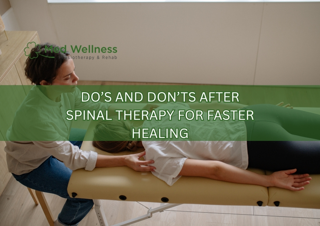 Spinal therapy aftercare tips exercises posture recovery back pain