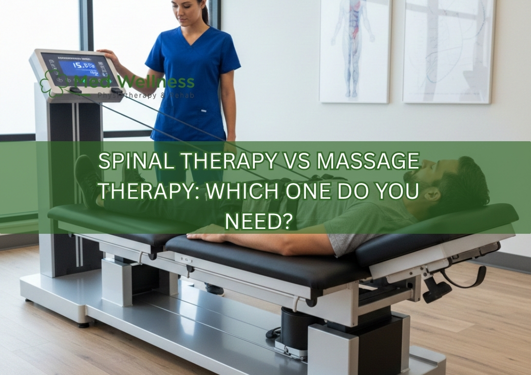 Spinal therapy vs massage therapy comparison for pain relief and recovery
