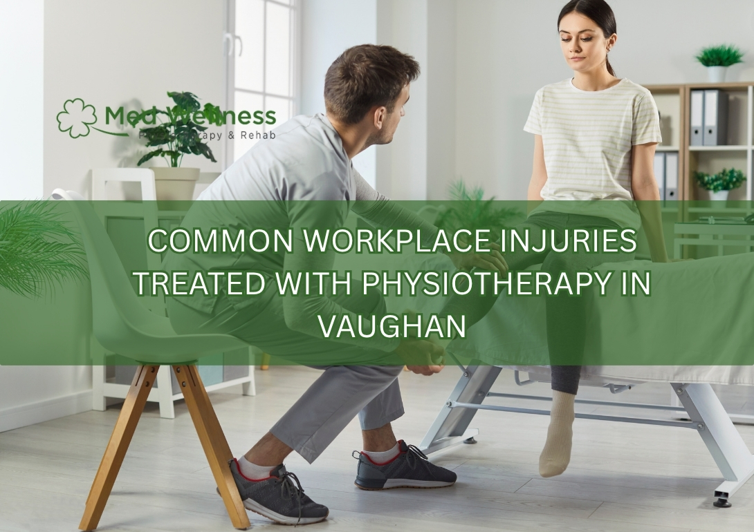 workplace injury physiotherapy Vaughan session