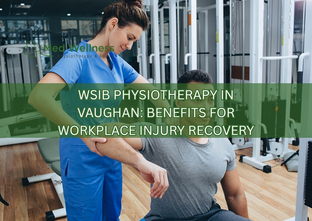 WSIB physiotherapy workplace injury recovery treatment session Vaughan