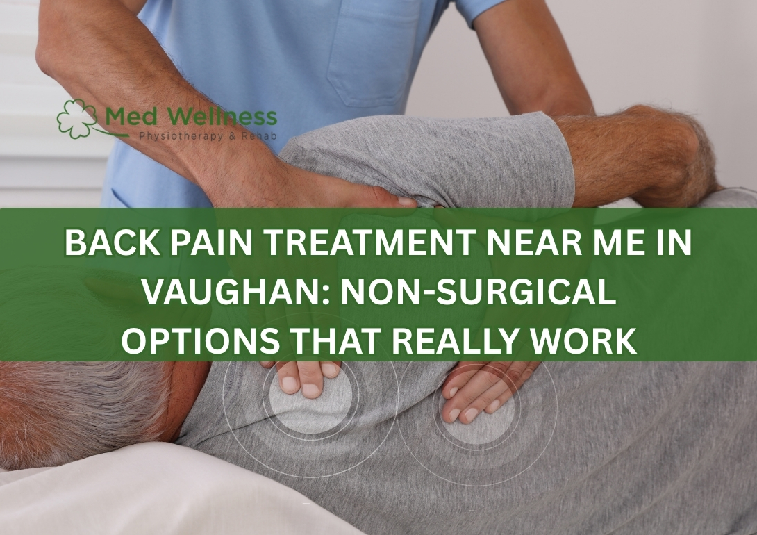 non surgical back pain treatment physiotherapy Vaughan clinic