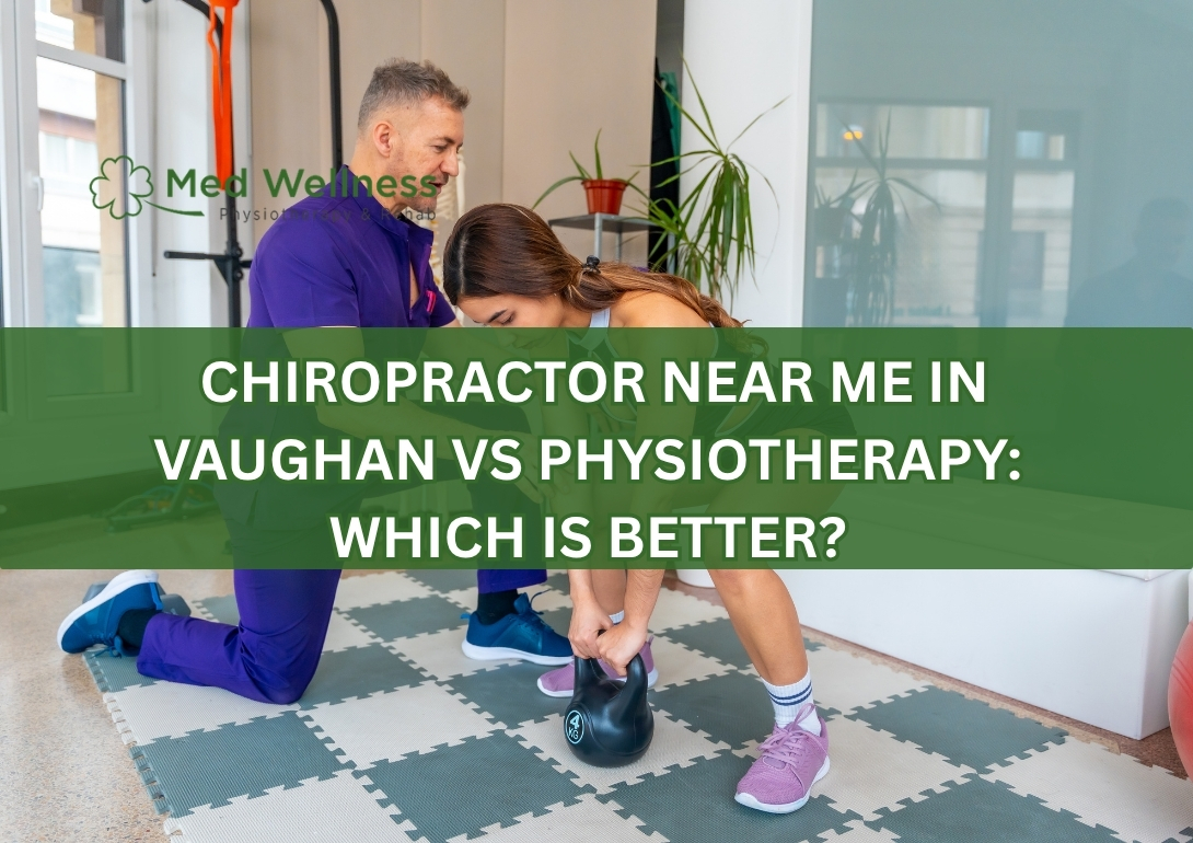 chiropractor vs physiotherapy pain relief treatment Vaughan