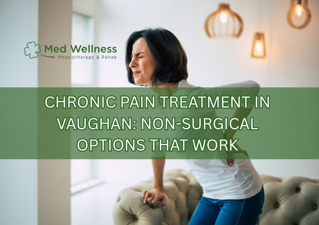Physiotherapy and shockwave therapy for chronic pain treatment in Vaughan