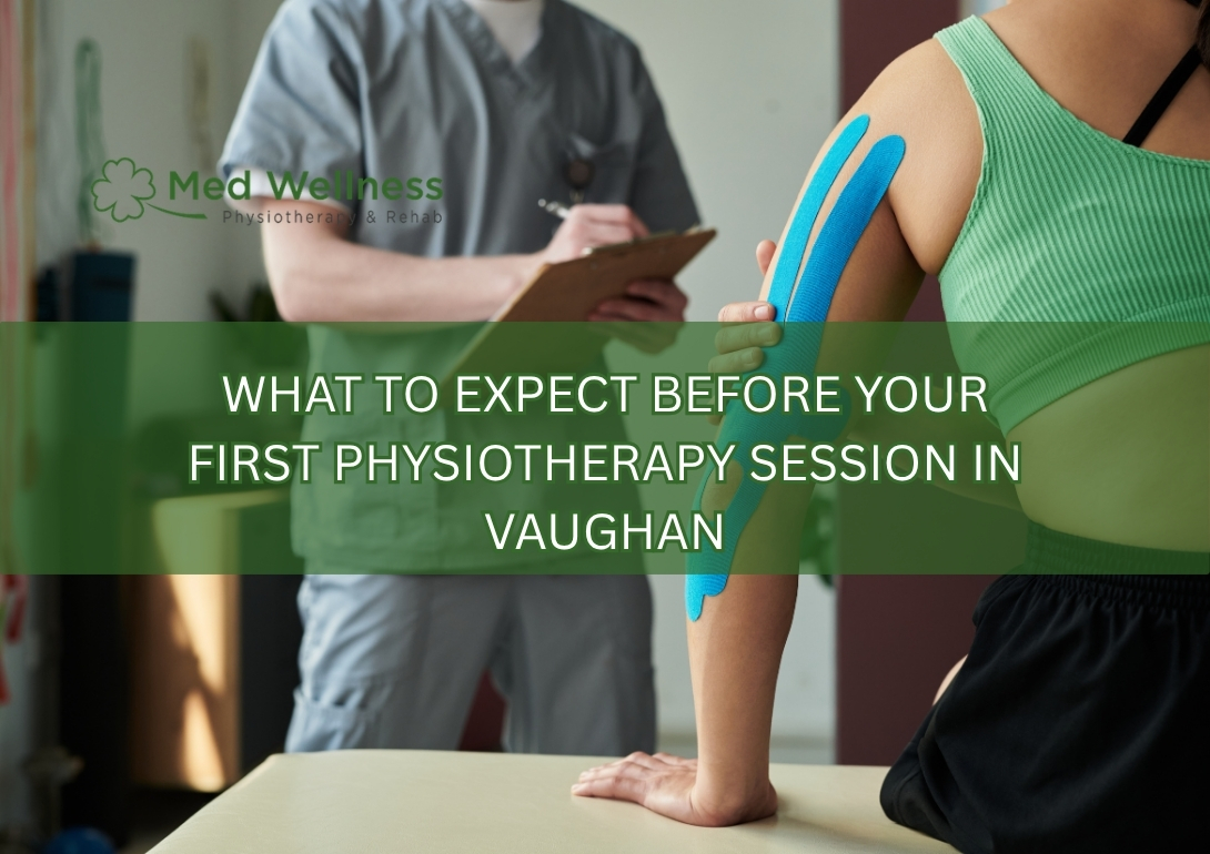 physiotherapy consultation Vaughan clinic