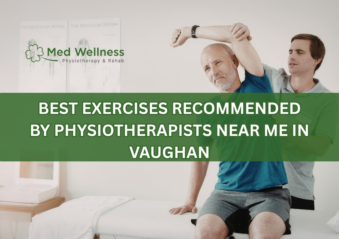 Physiotherapy exercises for pain relief and mobility in Vaughan