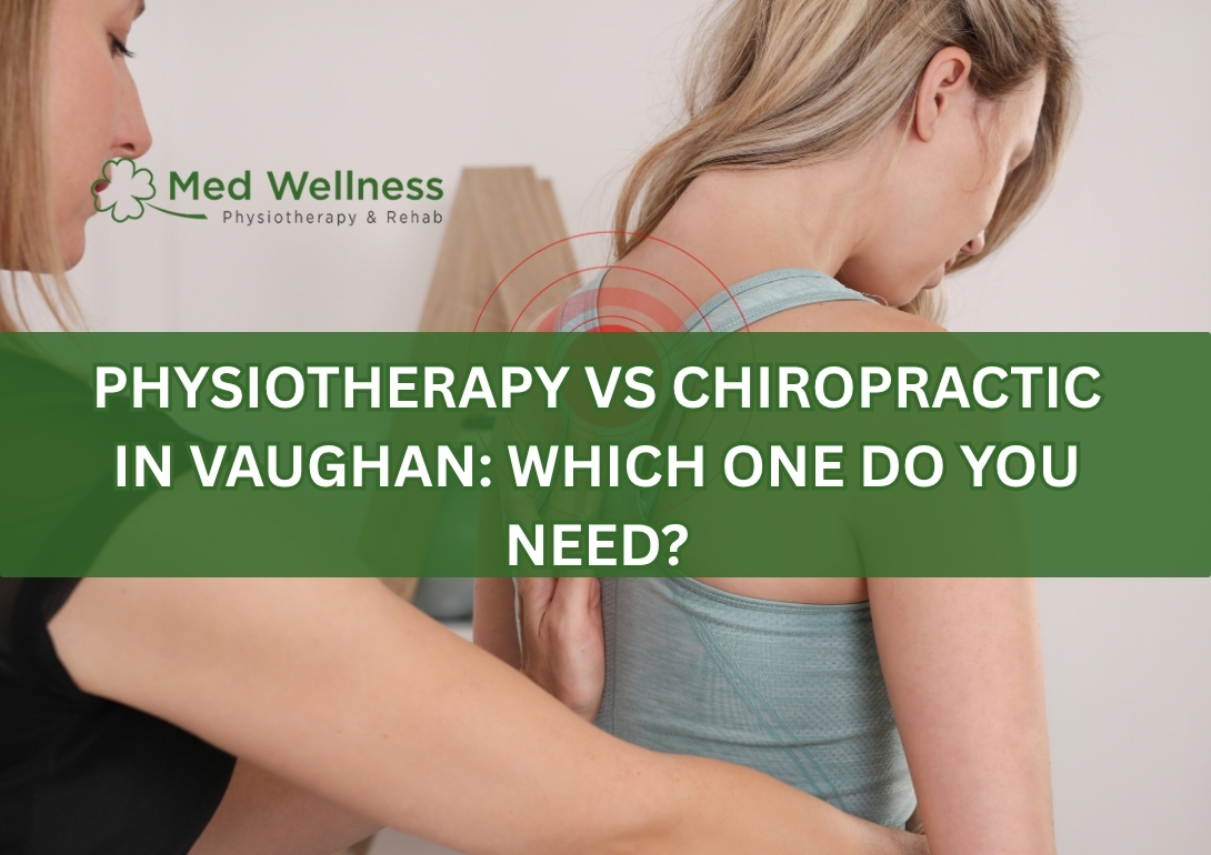 Physiotherapy vs chiropractic treatment comparison in Vaughan clinic