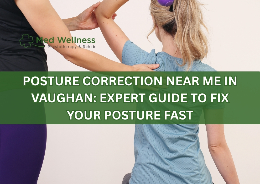 posture correction physiotherapy Vaughan proper sitting standing alignment