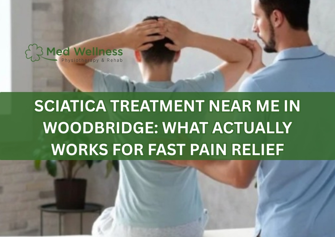 sciatica treatment physiotherapy Woodbridge pain relief therapy