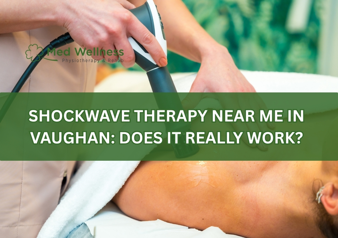 shockwave therapy treatment Vaughan physiotherapy clinic