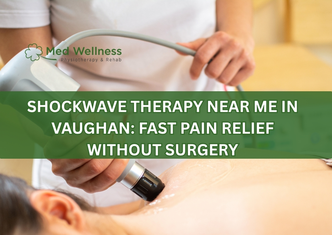 shockwave therapy Vaughan non surgical pain relief treatment