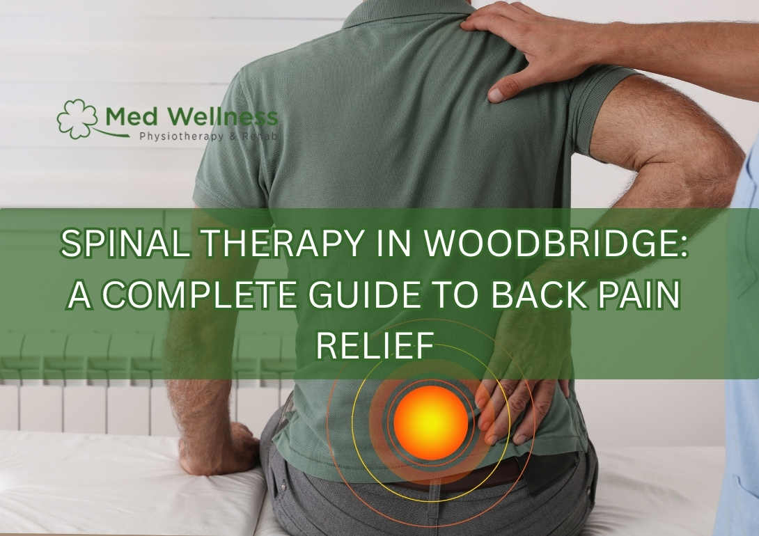 Spinal therapy treatment for back pain relief in Woodbridge clinic