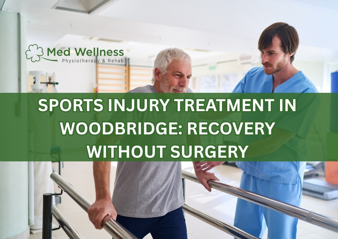 Physiotherapy treatment for sports injury recovery in Woodbridge clinic