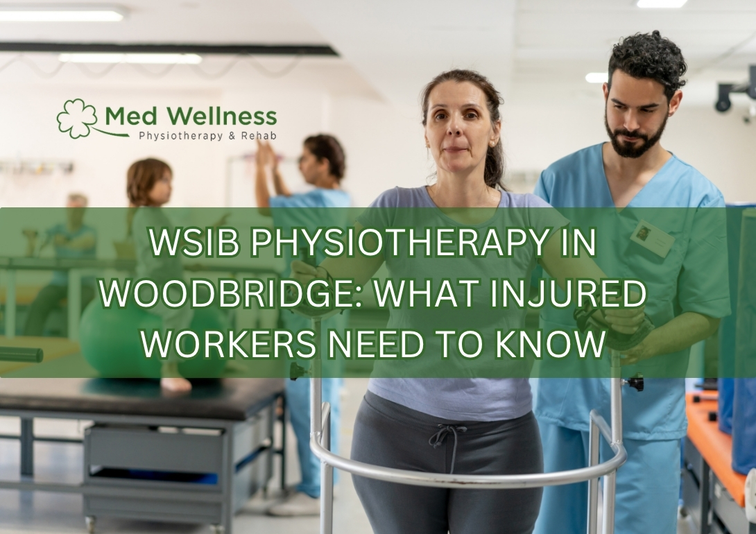 WSIB physiotherapy treatment for workplace injury in Woodbridge clinic