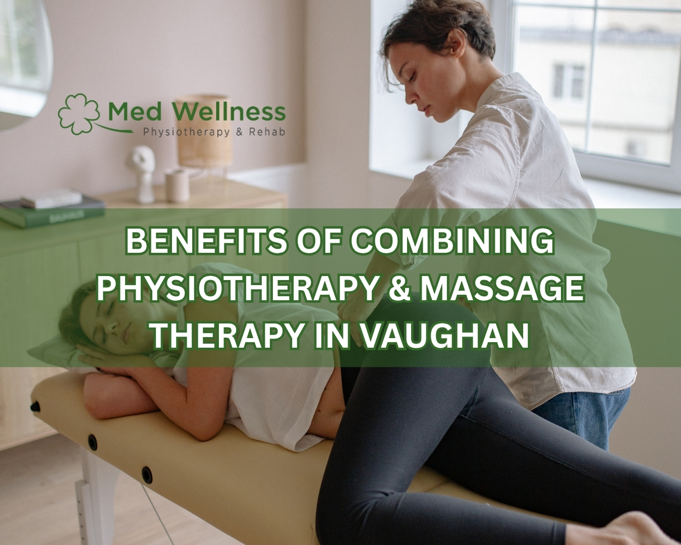 Physiotherapy and massage therapy treatment session in Vaughan