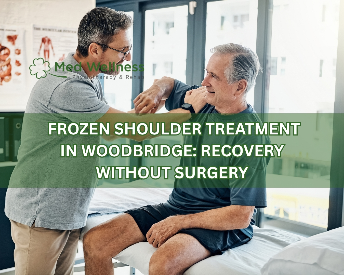 Physiotherapy treatment for frozen shoulder in Woodbridge