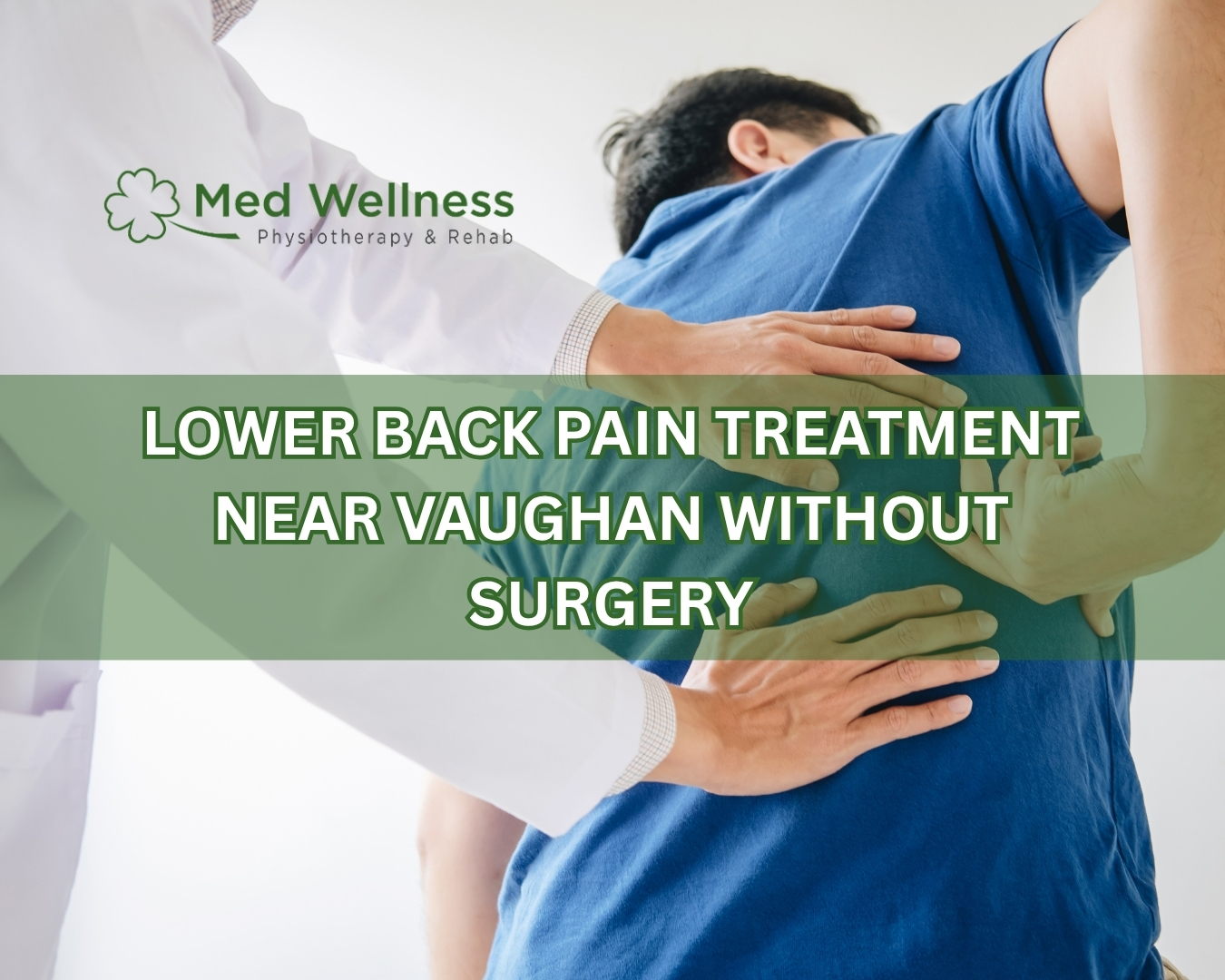 Physiotherapy treatment for lower back pain in Vaughan